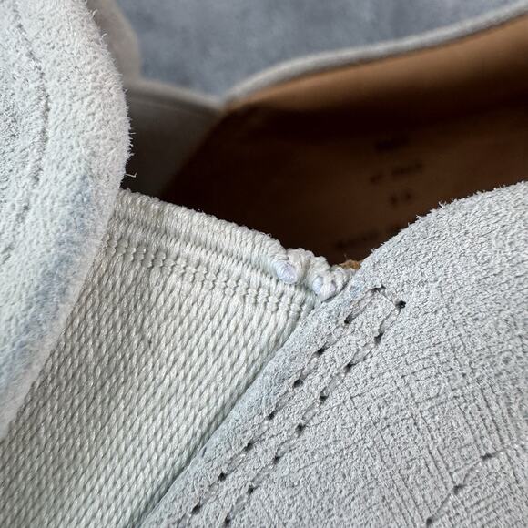 Size 8 D Allen Edmonds ALPHA Men\'s Slip-On Casual Sneakers Light Grey Suede 190N main image 10